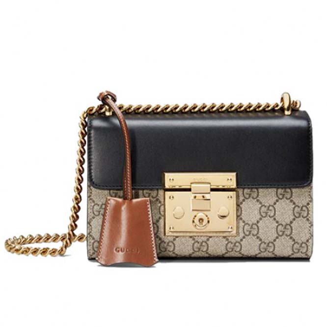 GUCCI PADLOCK SMALL GG SHOULDER BAG 409487  (20.5*13*7.5cm)